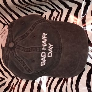 TIME AND TRU BAD HAIR DAY BASEBALL CAP